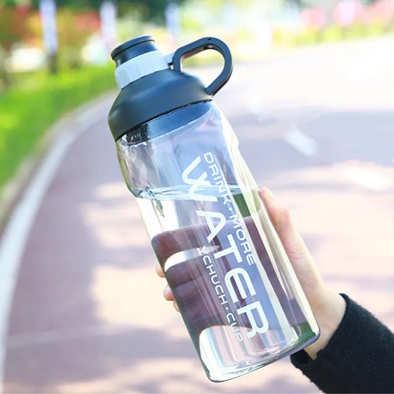 2000ml Large Capacity Water Bottle Bpa Free Gym Fitness Kettle Outdoor Camping Picnic Bicycle Cycling Climbing Shaker Bottles