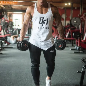 2019 New Clawgear Summer Men's Vest Sports Fitness Workout Men's Tops Gym Bodybuilding Vests Men's Apparel Running