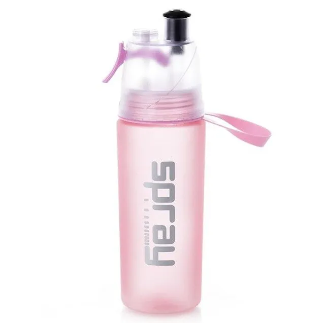 550ml New Design Spray Water Bottle BPA Free Leak-Proof Sport Bottles Outdoor Climbing Cycling Gym Drinkware