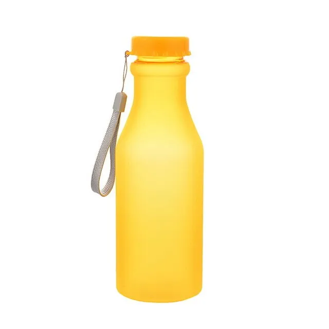 550ml Sports Plastic Bottles For Water Unbreakable Water Bottle For Children Leak-Proof Protable For Yoga Gym Fitness Shaker