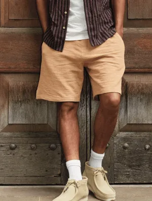 Calum Men's Organic Cotton Shorts | Sand