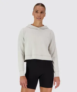 ComfyKnit Crop Hoodie