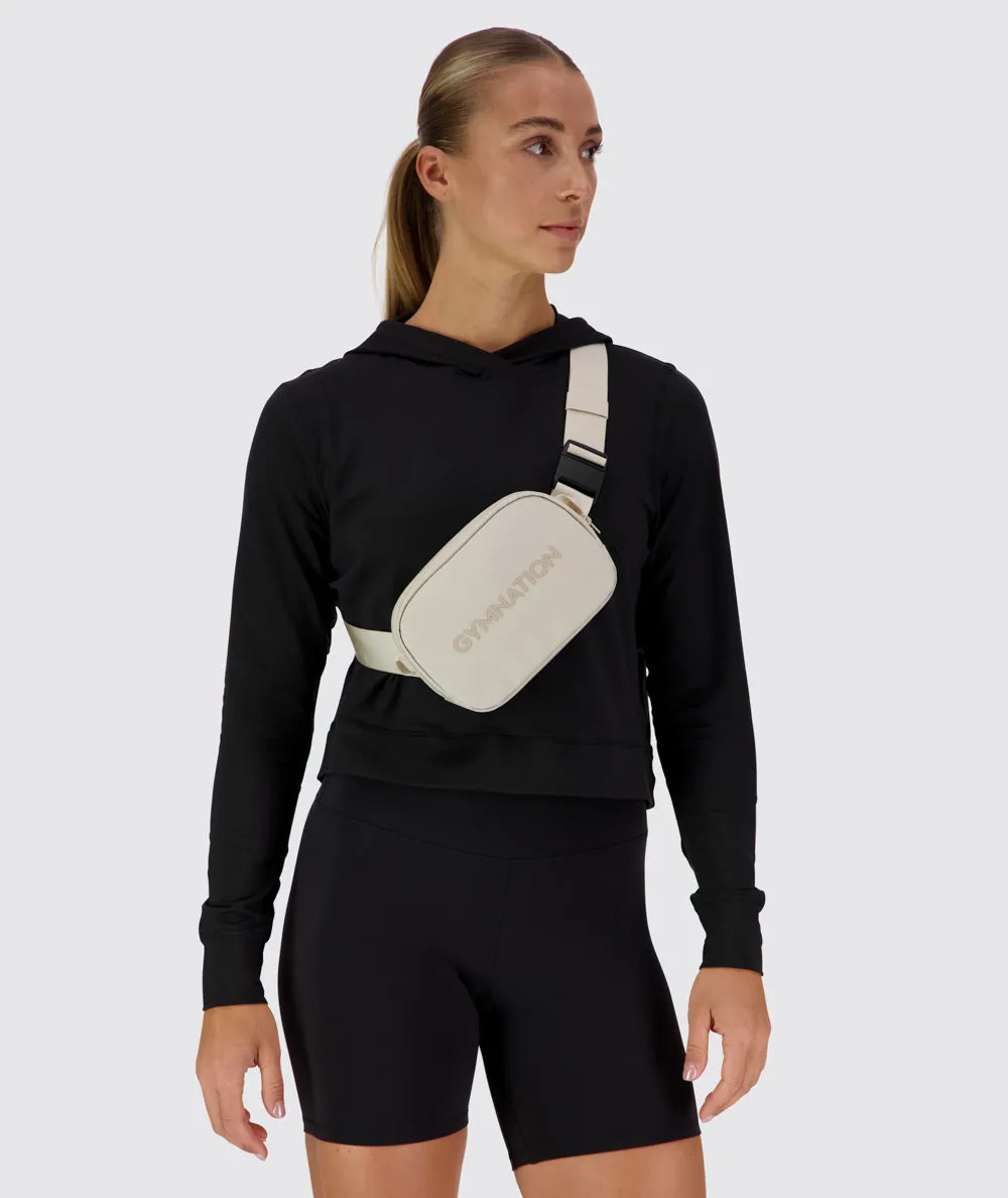 ComfyKnit Crop Hoodie