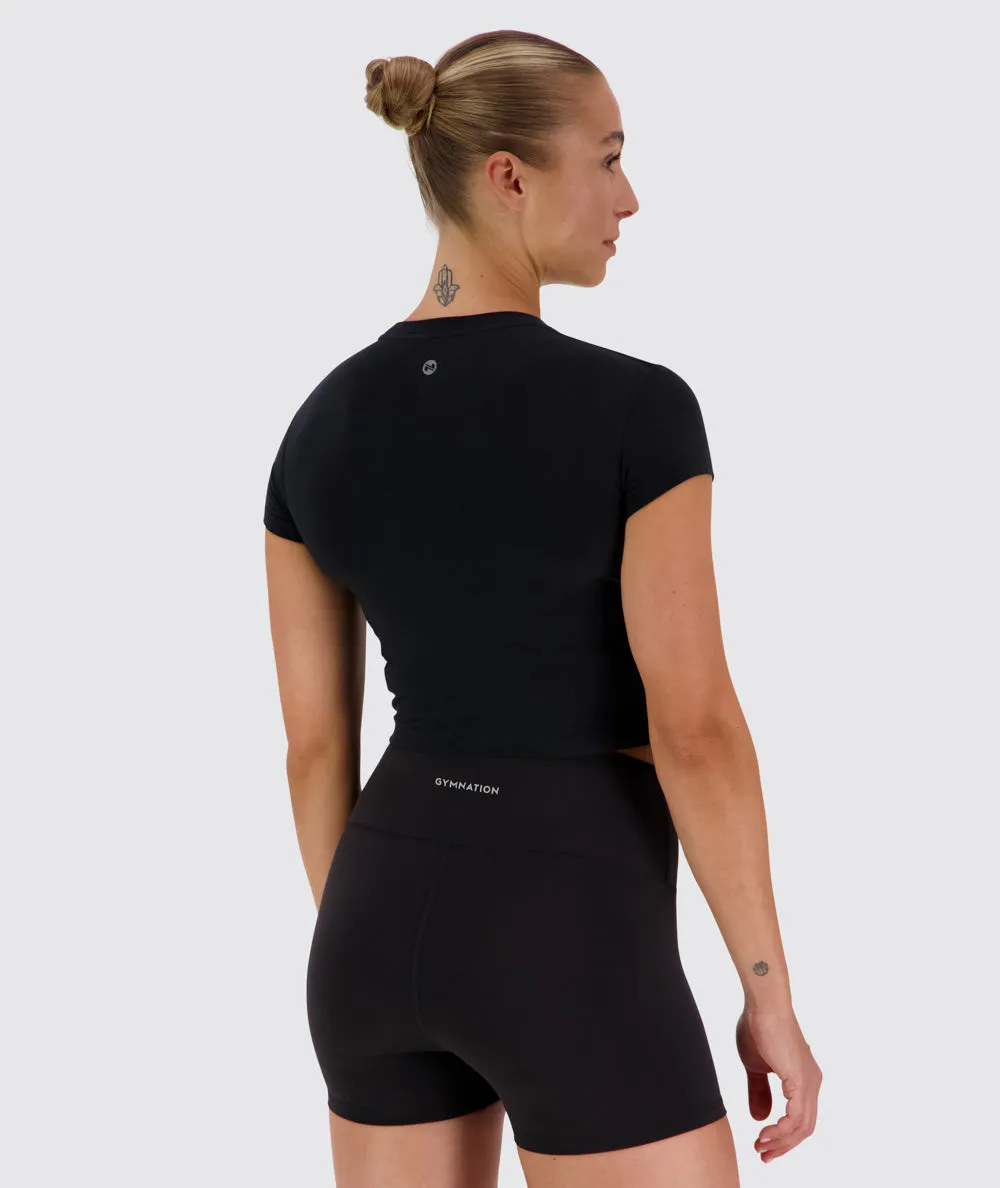 Cropped Short Sleeve