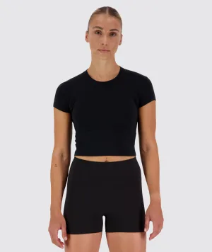 Cropped Short Sleeve
