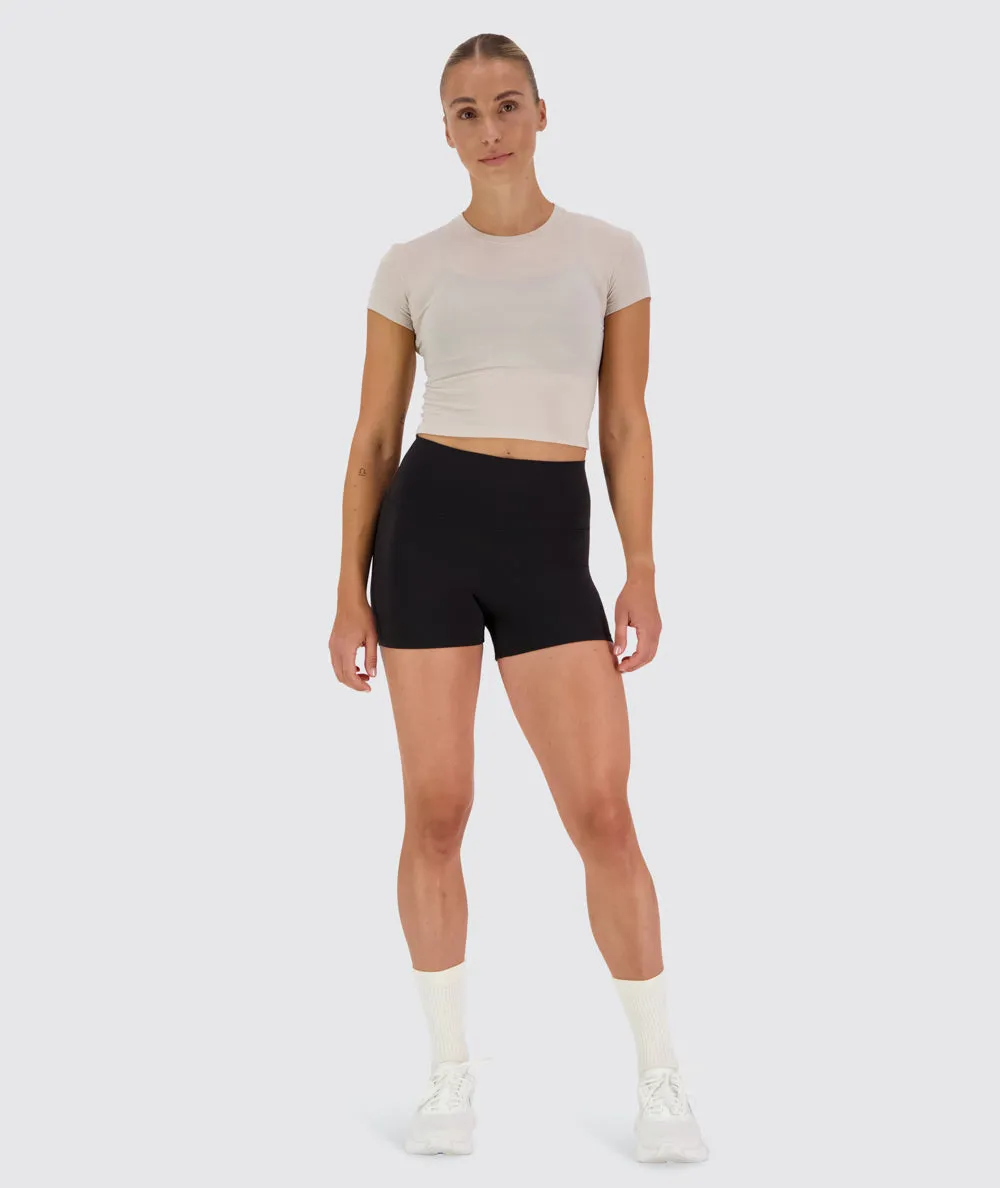 Cropped Short Sleeve