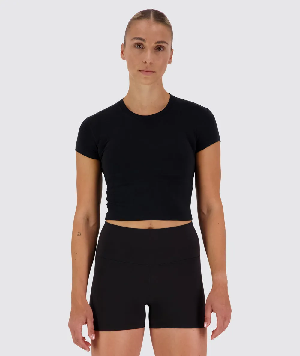 Cropped Short Sleeve