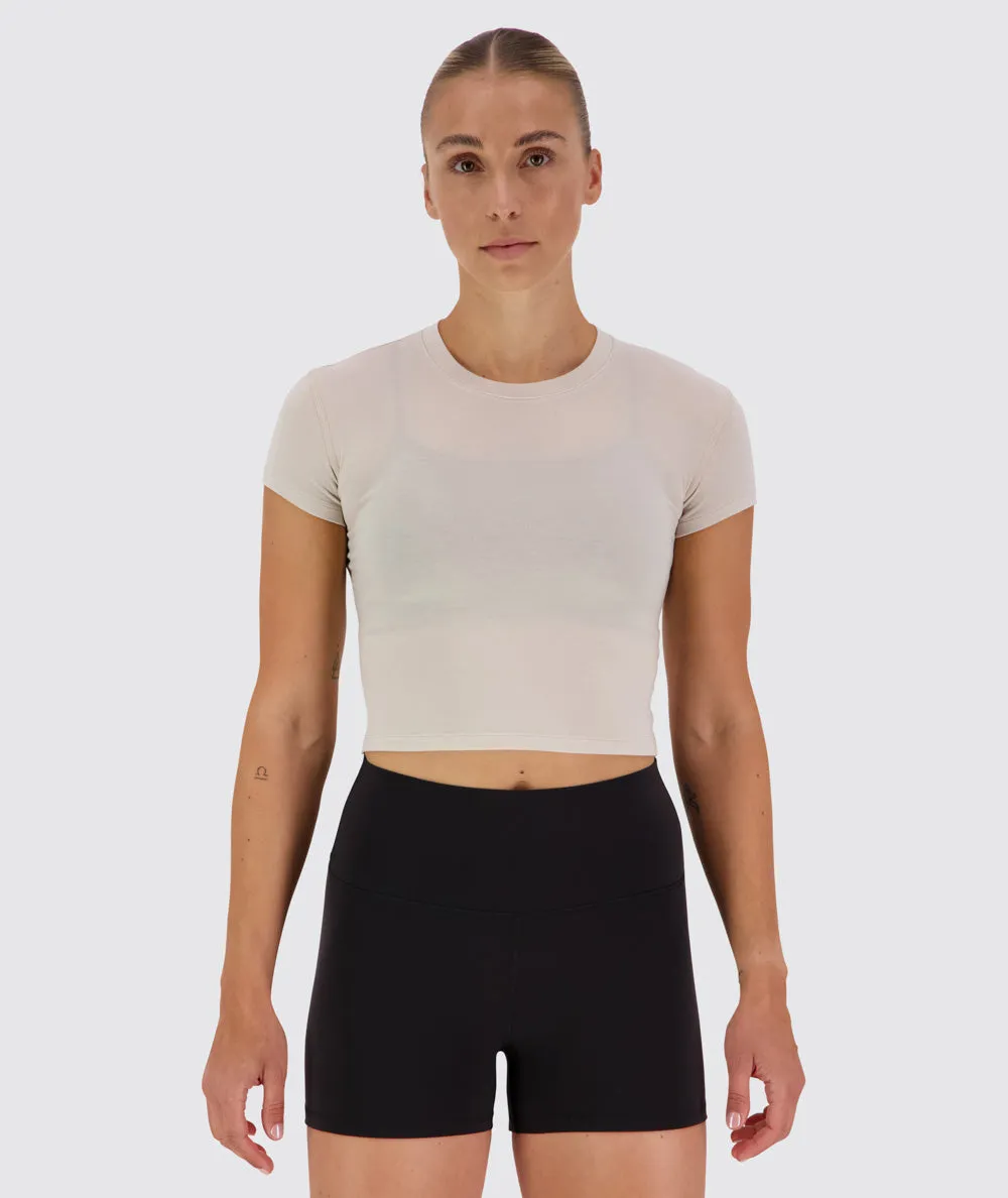 Cropped Short Sleeve