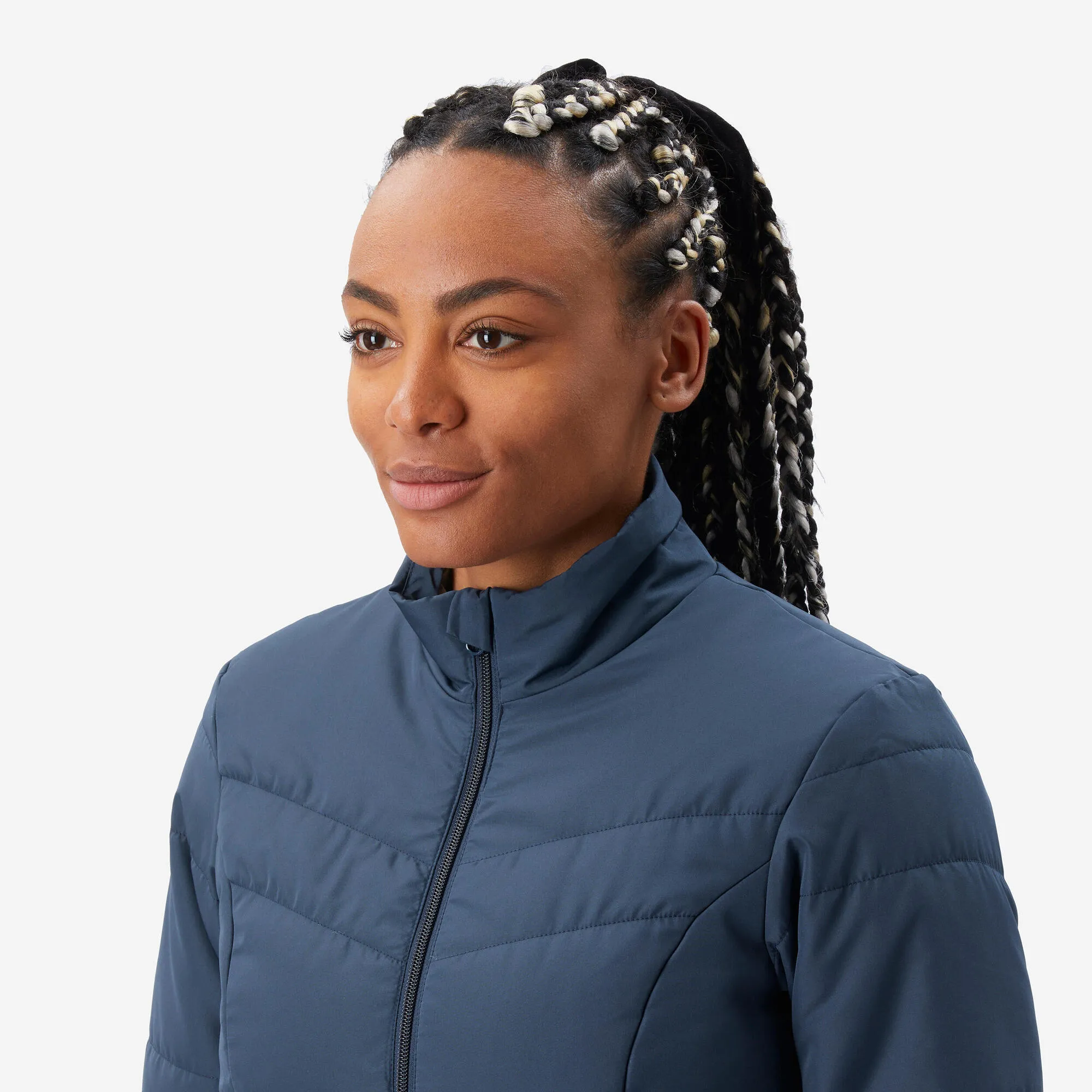 Forclaz Women's Synthetic Mountain Backpacking Padded Jacket - MT 50 32??F