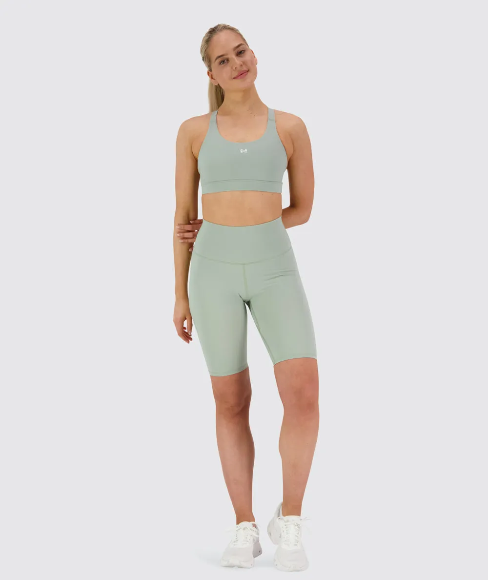 High-Waist Biker Shorts