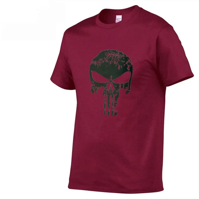 Mens Run Jogging Sports Cotton T-shirt Gym Fitness Bodybuilding Short sleeve Slim t shirt Male Workout Training Tee Tops Apparel