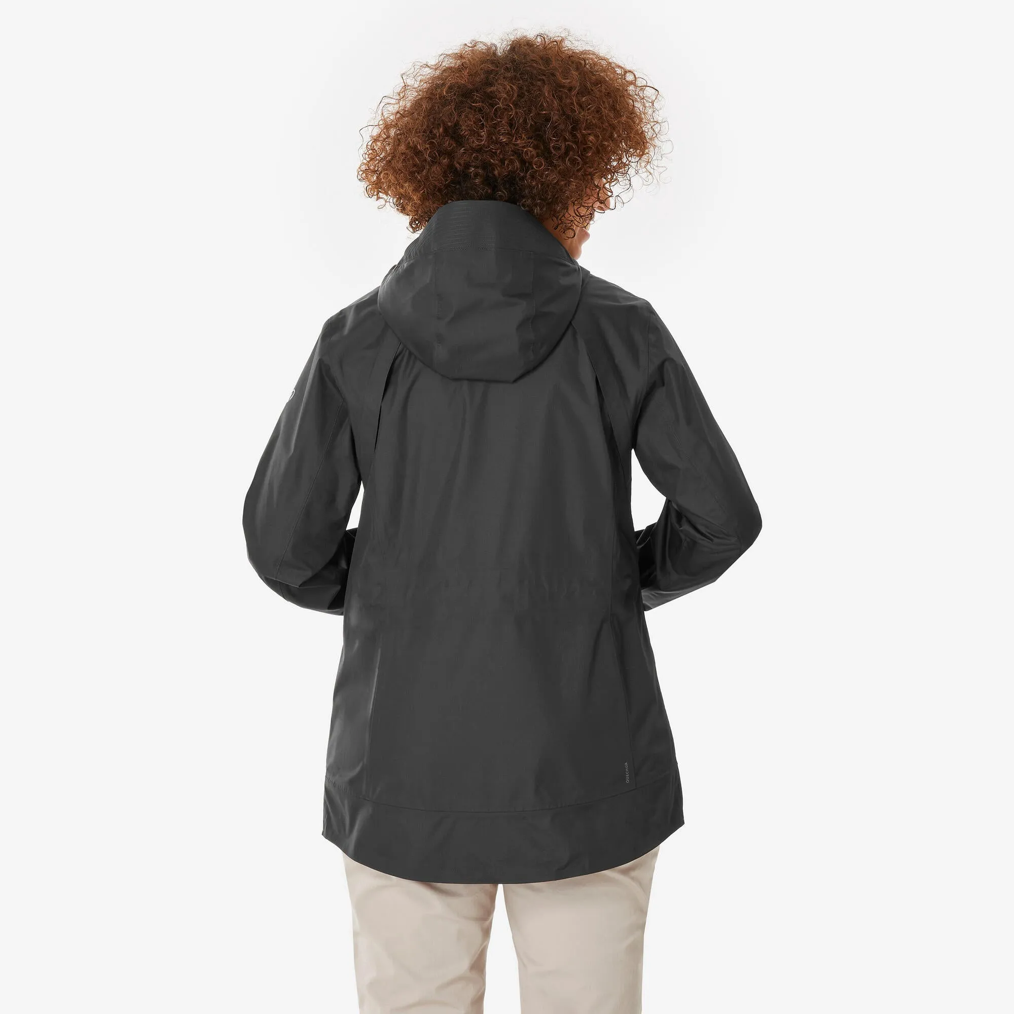 Quechua Women??s NH500 Waterproof Hiking Rain Jacket