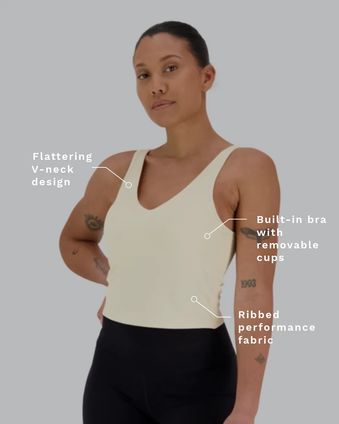 Ribbed Bra Top