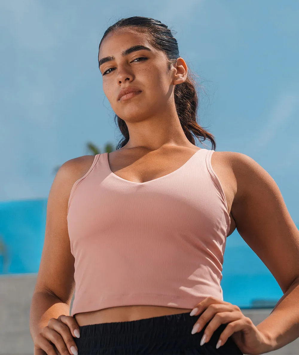Ribbed Bra Top