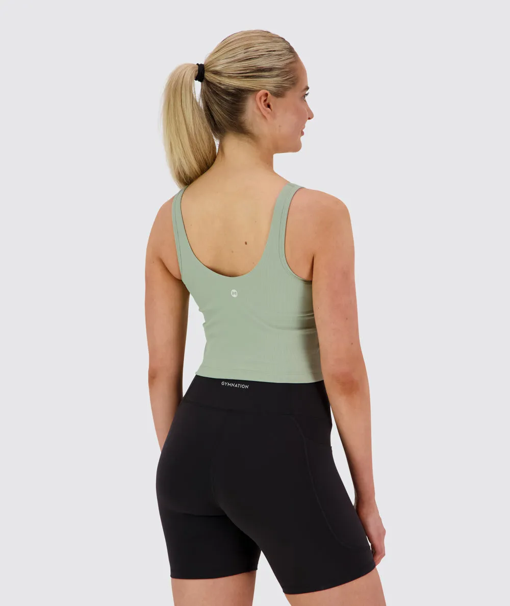 Ribbed Bra Top