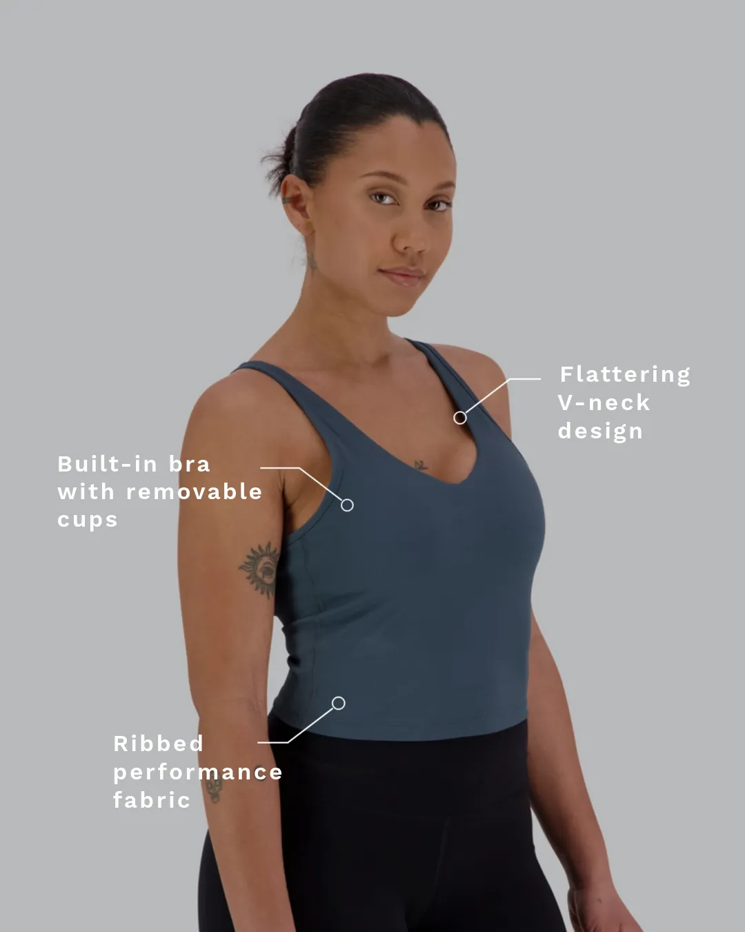 Ribbed Bra Top