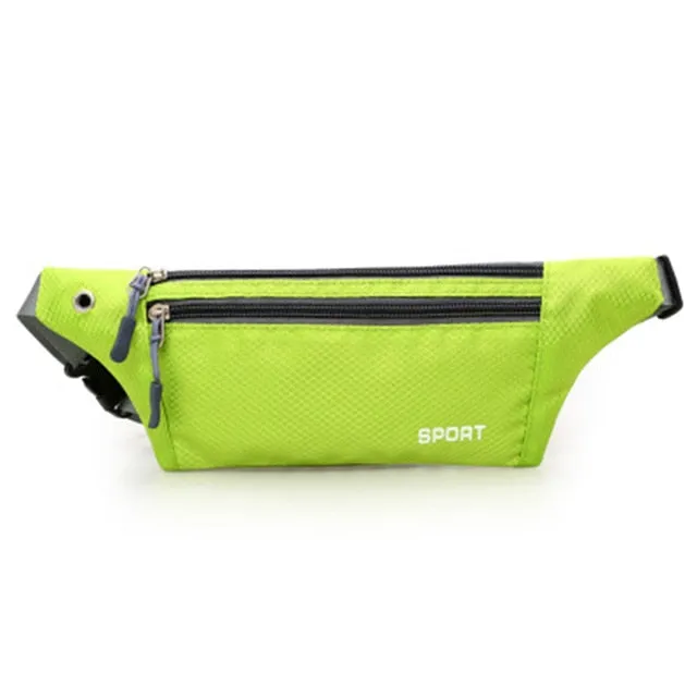 Running Sport Gym Bags Outdoor Sprots Hiking Cycling Waist Bag Pouch Portable Fitness Equipment Waterproof Nylon Package Bags 25