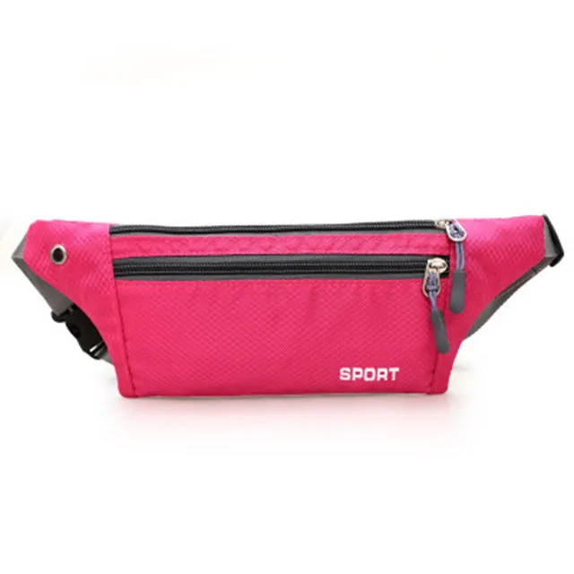Running Sport Gym Bags Outdoor Sprots Hiking Cycling Waist Bag Pouch Portable Fitness Equipment Waterproof Nylon Package Bags 25