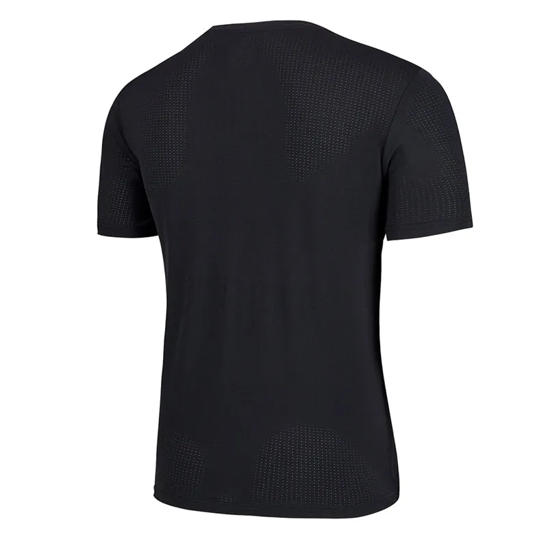 Sport Men T-shirt O Neck Short Sleeve Quick Dry Tee Tops Tights Apparel Gym Fitness Running Sportswear Outdoor Jogging Clothes