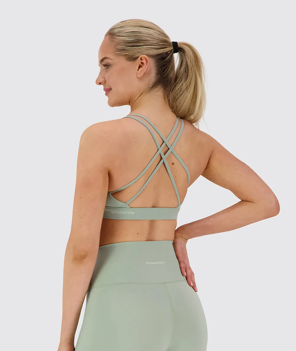 Strappy Performance Sports Bra