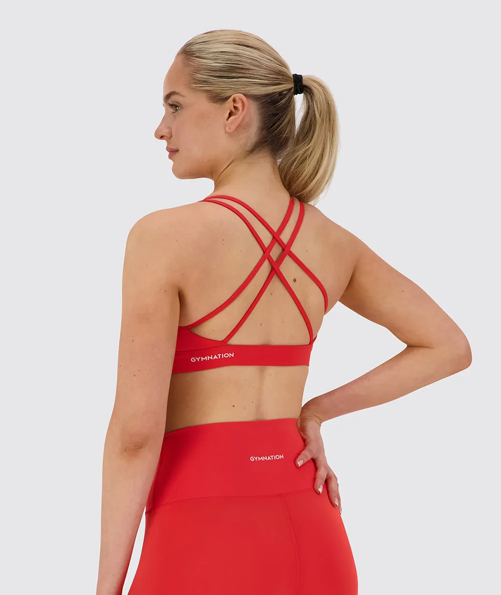 Strappy Performance Sports Bra