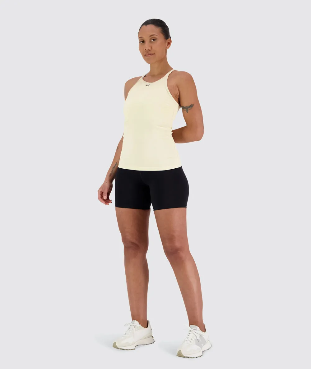 Strappy Ribbed Tank Top