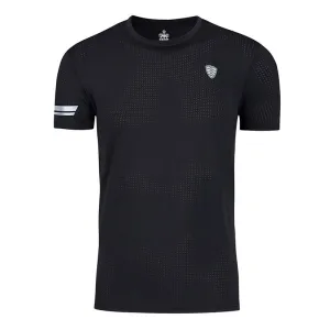 Summer Men Short Sleeve T-shirt Round Neck Quick Dry Tee Tops Tights Anti-sweat Apparel Gym Fitness Outdoor Running Sportswear