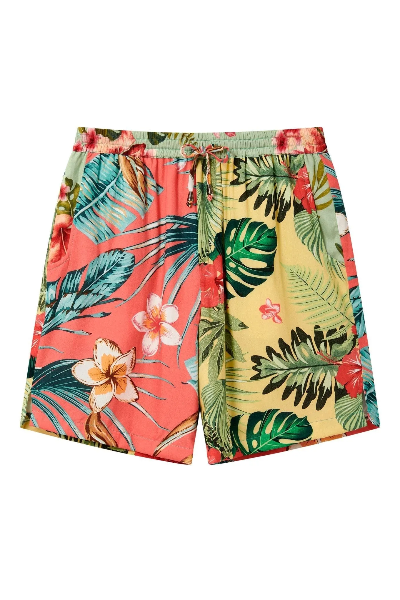 Tom Men's Rayon Shorts | Tropical Print