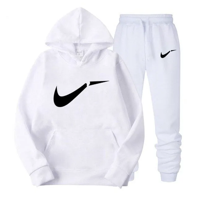 Winter Autumn Men's Hoodie, Jacket   Running Jogging Pants, Men's Printed Swimwear Sports Long Sleeve Top, Branded Color Apparel