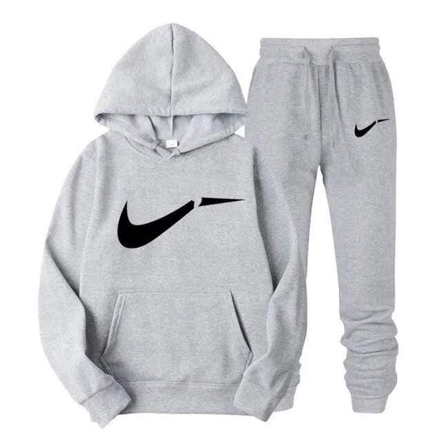 Winter Autumn Men's Hoodie, Jacket   Running Jogging Pants, Men's Printed Swimwear Sports Long Sleeve Top, Branded Color Apparel