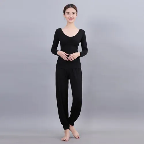 Women Running Jogging Gym Workout Clothing Fitness Training Yoga Sport T-shirt   Pants Suit Dance Racing Apparel Yoga