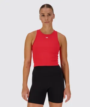 Women's Ribbed Crop Top