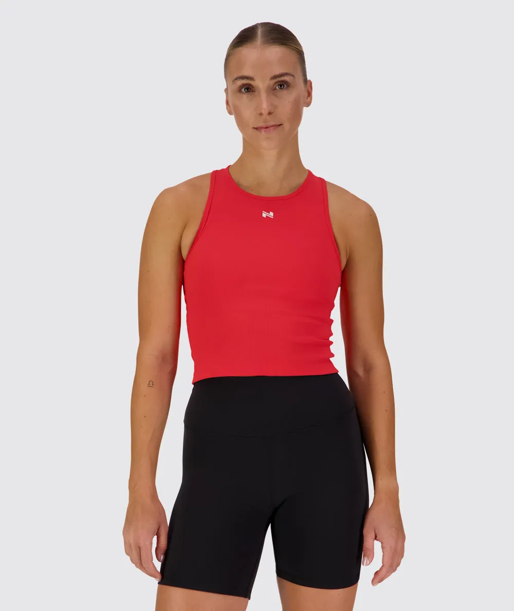 Women's Ribbed Crop Top