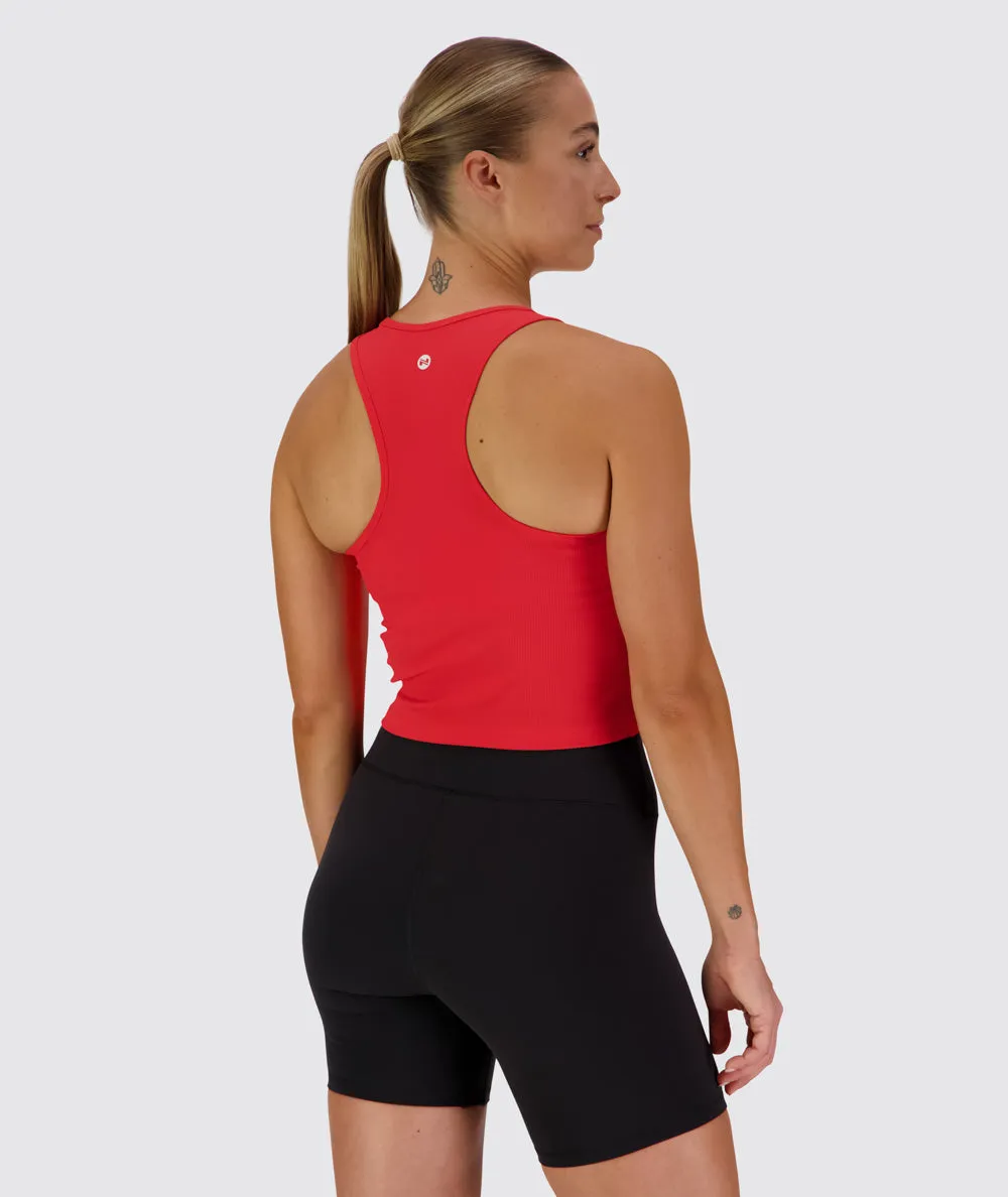 Women's Ribbed Crop Top